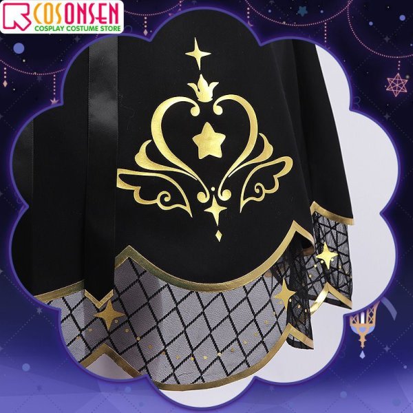 画像12: 【25%OFF】バーチャルYouTuber Vtuber こころ 新衣装 コスプレ衣装 (12)