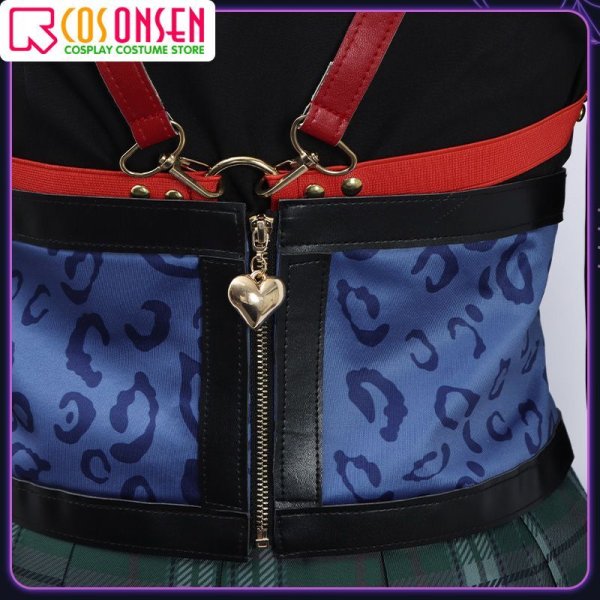 画像13: 【25%OFF】バーチャルYouTuber vtuber Meloco Kyoran コスプレ衣装 (13)