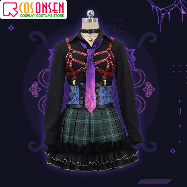 画像5: 【25%OFF】バーチャルYouTuber vtuber Meloco Kyoran コスプレ衣装 (5)