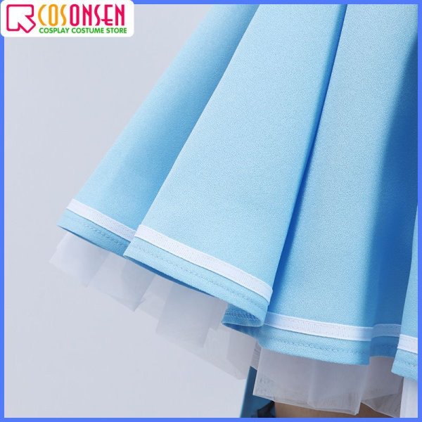 画像9: ホロライブ hololive 兎田ぺこら 新衣装白【フリフリバニードレス】コスプレ衣装 (9)