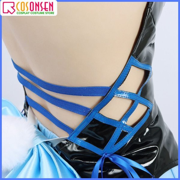 画像10: ホロライブ hololive 兎田ぺこら 新衣装白【フリフリバニードレス】コスプレ衣装 (10)