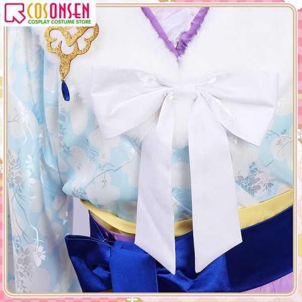 画像7: バーチャルYouTuber Vtuber Enna 新年風衣装 コスプレ衣装 (7)