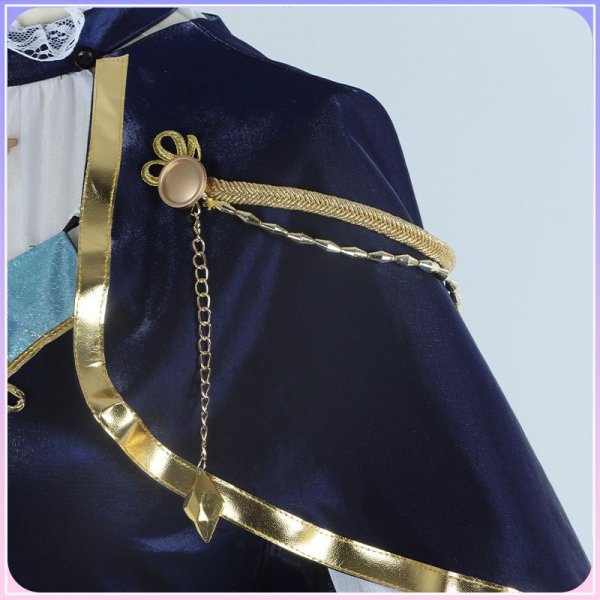 画像10: バーチャルYouTuber Vtuber FANTASIA 4周年ライブ衣装 ういは コスプレ衣装 (10)