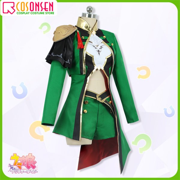 画像3: ウマ娘 プリティーダービー シンボリクリスエス 勝負服 コスプレ衣装 (3)