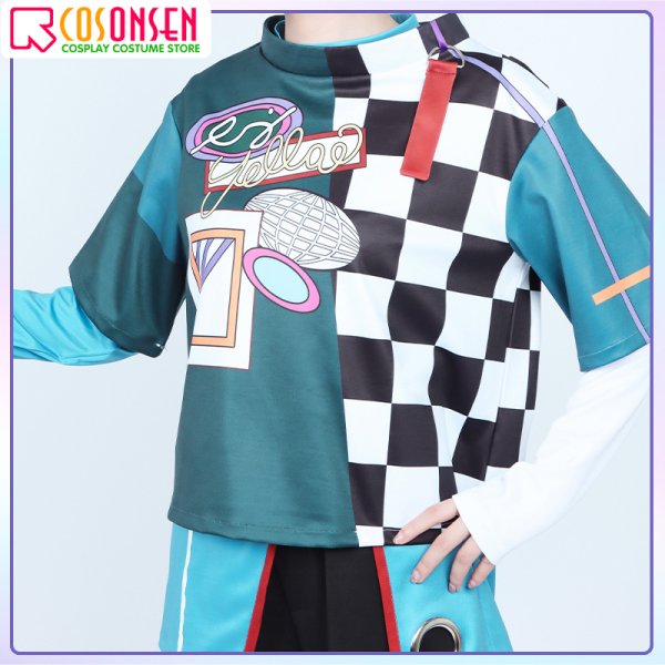 画像7: 【25%OFF】あんさんぶるスターズ!! あんスタ スカウト・Chill Yellow 蓮巳敬人 mv衣装 コスプレ衣装 (7)