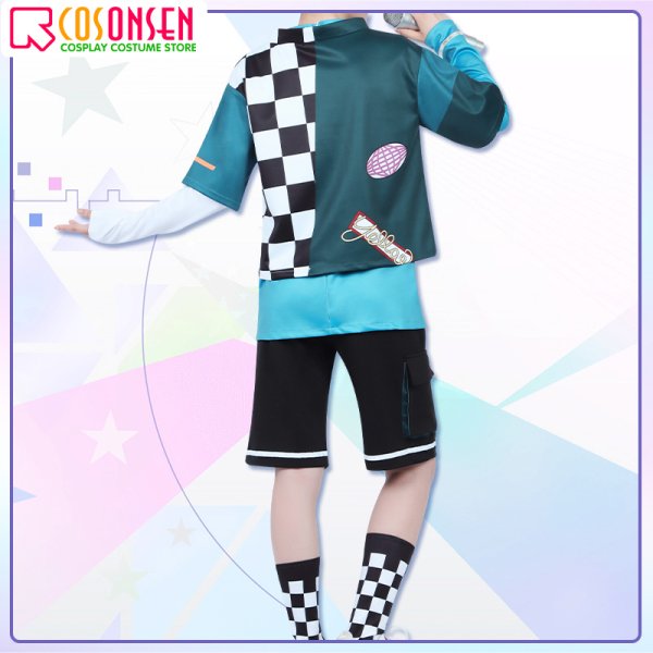 画像4: 【25%OFF】あんさんぶるスターズ!! あんスタ スカウト・Chill Yellow 蓮巳敬人 mv衣装 コスプレ衣装 (4)