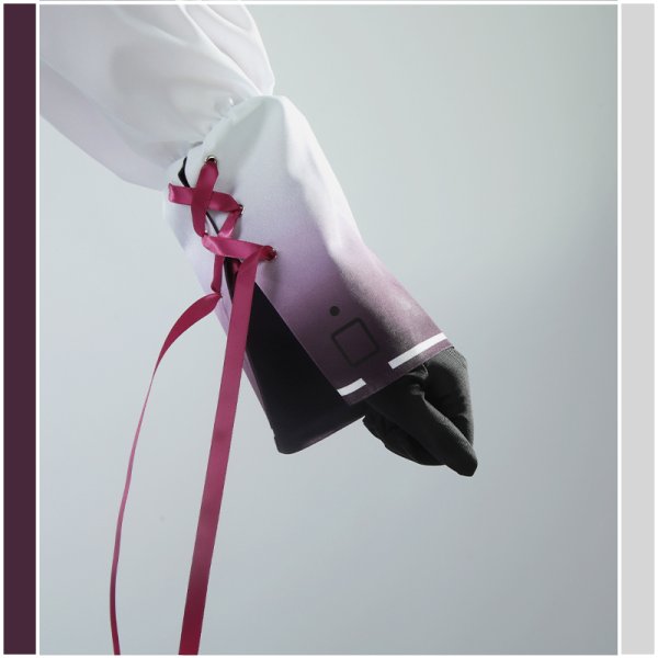 画像10: 【25%OFF&女性L・XLサイズ在庫あり・一週間発送】バーチャルYouTuber Vtuber 佐伯 変身後 コスプレ衣装 (10)