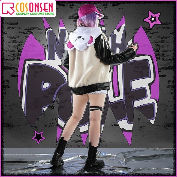 画像4: 【25%OFF】バーチャルYouTuber Vtuber Selen Tatsuki セレン龍月 新衣装 コスプレ衣装 (4)