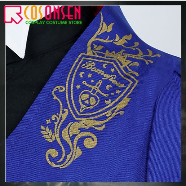 画像9: ツイステ風 ポムフィオーレ寮 エペル・フェルミエ 寮服 コスプレ衣装 (9)