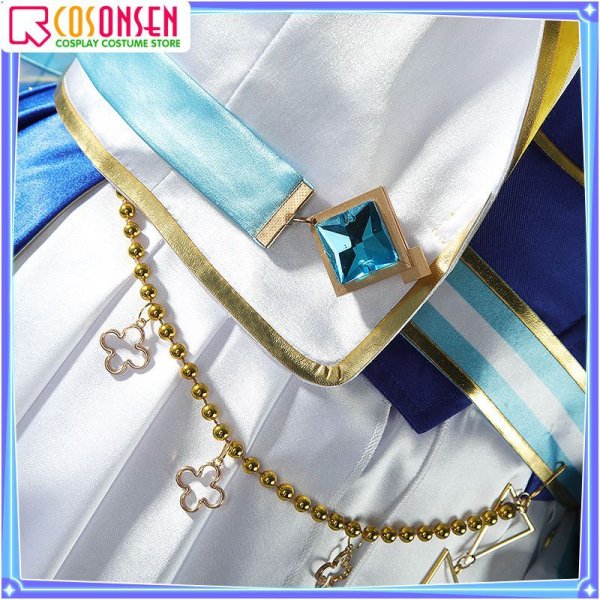 画像12: 【25%OFF】ホロライブ hololive 4th fes. Our Bright Parade 大空スバル 宝鐘マリン 猫又おかゆ 大神ミオ 天音かなた ブライト衣装 コスプレ衣装 (12)