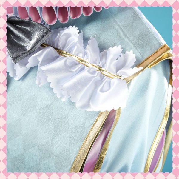 画像9: ツイステ風 薔薇の王国のホワイトラビットフェス エペル コスプレ衣装 (9)