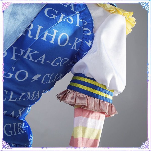 画像15: 【25%OFF】アイドルマスター アイマス シャイニーカラーズ エキサイティーンコレクション 花は 杜野凛世 ライブ衣装 コスプレ衣装 (15)