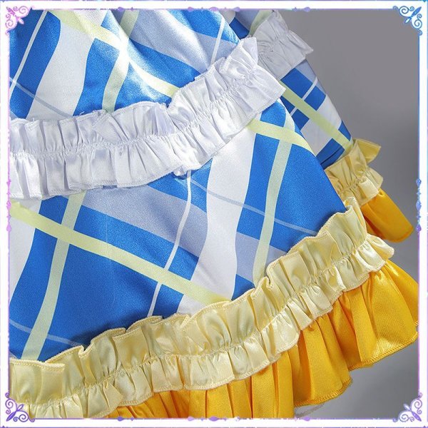 画像14: 【25%OFF】アイドルマスター アイマス シャイニーカラーズ エキサイティーンコレクション 花は 杜野凛世 ライブ衣装 コスプレ衣装 (14)