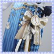 画像15: ツイステ風 薔薇の王国のホワイトラビットフェス デュース コスプレ衣装 (15)