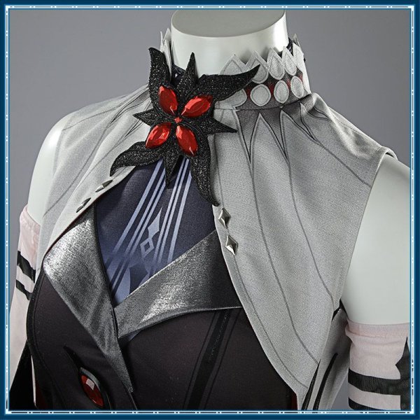 原神　召使(アルレッキーノ)　ファデュイ　執行官　コート　コスプレ衣装 三分妄想 原神 コスプレ アルレッキーノ 召使 ファデュイ 執行官
