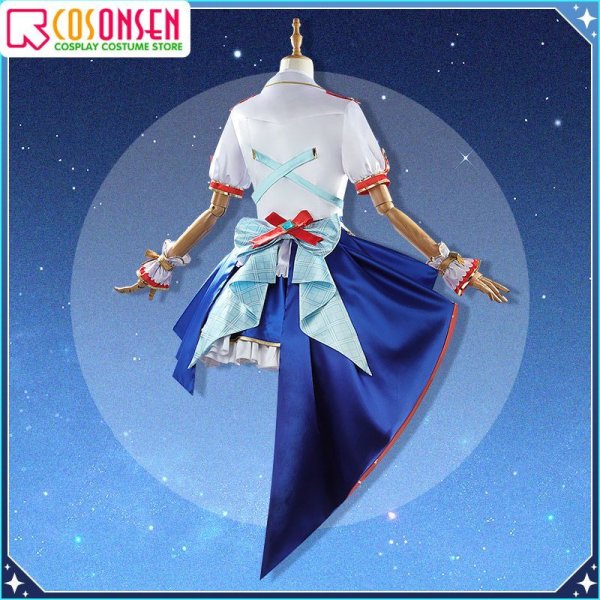 画像4: ホロライブ hololive 4th fes. Our Bright Parade 赤井はあと ブライト衣装 コスプレ衣装 (4)