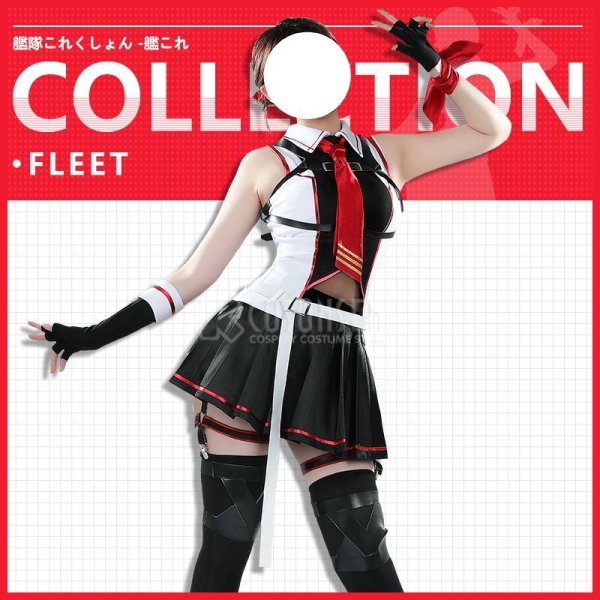 画像3: 艦隊これくしょん 艦これ 時雨 改三 コスプレ衣装 (3)