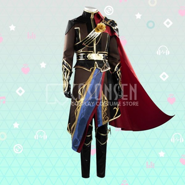 画像3: 【25%OFF】プロセカ 青柳冬弥 新衣装 コスプレ衣装 (3)