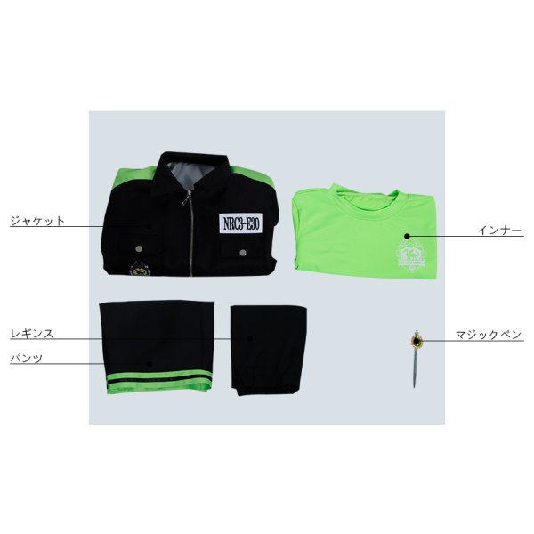 画像13: 【25%OFF】ツイステ風 ディアソムニア寮 リリア・ヴァンルージュ 運動着 コスプレ衣装 帽子なし (13)