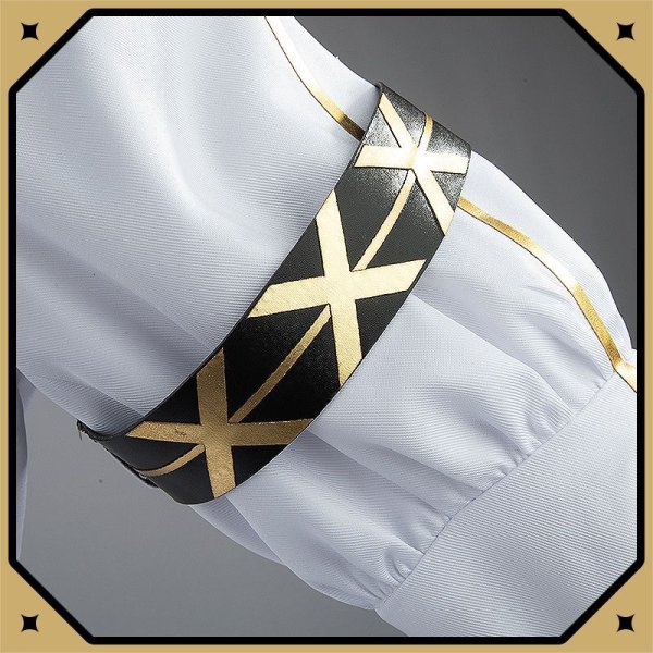 画像20: バーチャルYouTuber Vtuber 星川サラ 白軍服 新衣装 コスプレ衣装 (20)