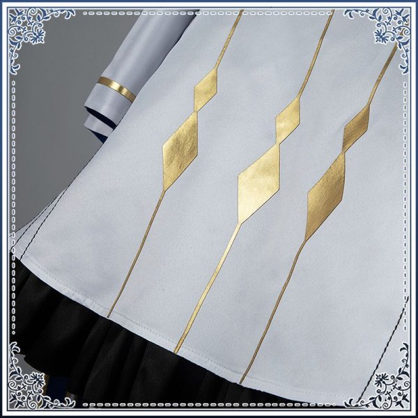 画像13: Fate/Grand Order FGO 雨の魔女 救世主 トネリコ コスプレ衣装 霊基再臨 第2段階 (13)