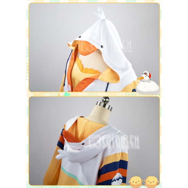 画像9: 【25%OFF】ホロライブ hololive スバル 新衣装 コスプレ衣装 (9)