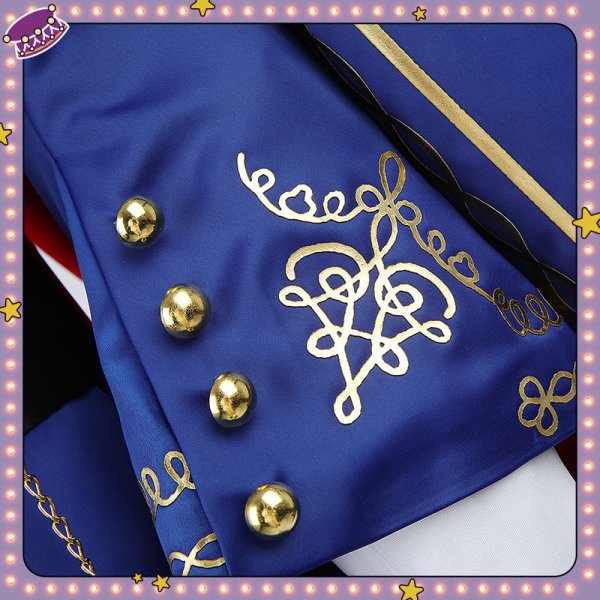 画像12: ツイステ風 ハロウィン ステージ・イン・プレイフルランド 〜踊る人形と幻の遊園地〜 フェロー コスプレ衣装(耳、尻尾なし） (12)