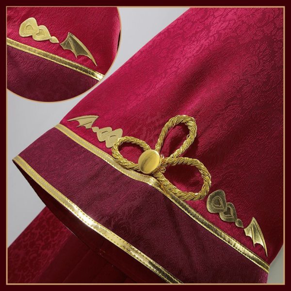 画像16: 【25％OFF】バーチャルYouTuber Vtuber 葛葉 中華風 新衣装 コスプレ衣装 (16)