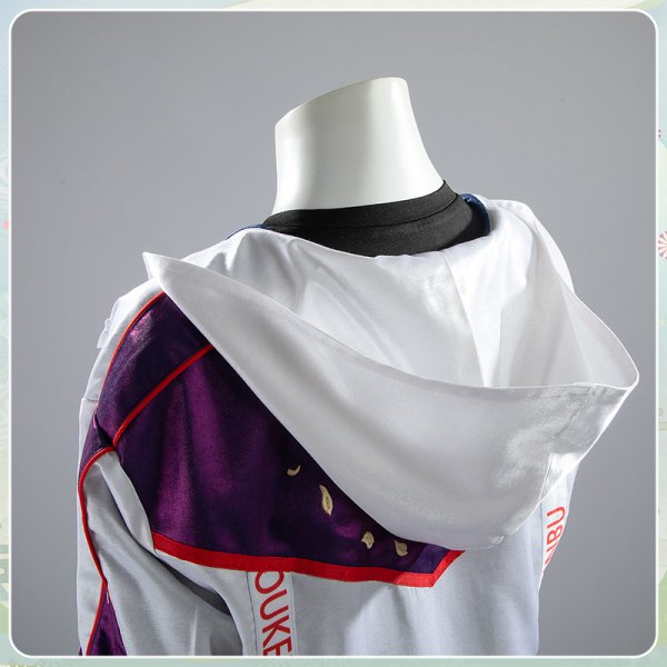 画像10: 【20%OFF】刀剣乱舞 ミュージカル 乱舞野外祭 鶴丸国永 コスプレ衣装 (10)