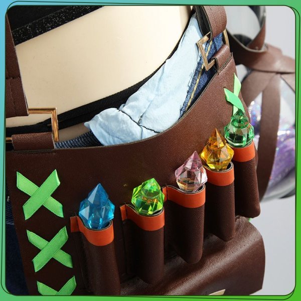 画像11: 【25%OFF】ウマ娘プリティーダービー Lunatic Lab アグネスタキオン 水着 コスプレ衣装 (ガラス瓶なし) (11)