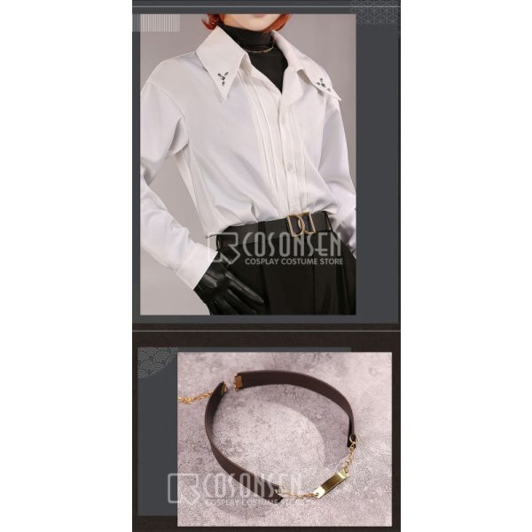 画像6: 文豪ストレイドッグス 10th Anniversary 中原中也 コスプレ衣装 (6)