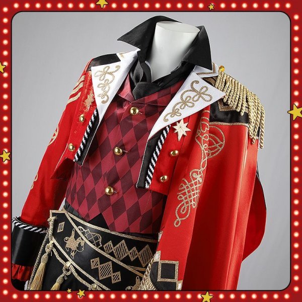 画像14: 【25％OFF】ツイステ風 ハロウィン ステージ・イン・プレイフルランド 〜踊る人形と幻の遊園地〜 エース コスプレ衣装 (14)