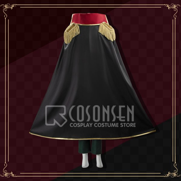 画像4: 【25％OFF】バーチャルYouTuber Vtuber  剣持とうや 軍服 コスプレ衣装 (4)