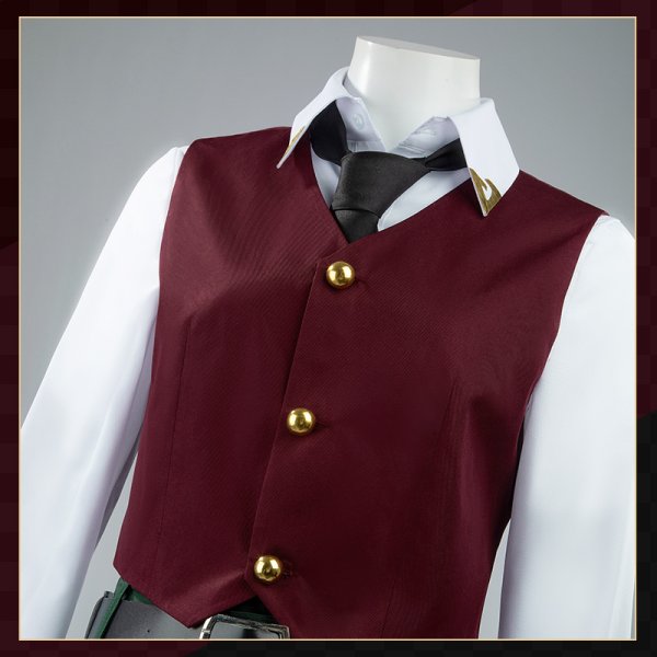 画像24: 【25％OFF】バーチャルYouTuber Vtuber  剣持とうや 軍服 コスプレ衣装 (24)