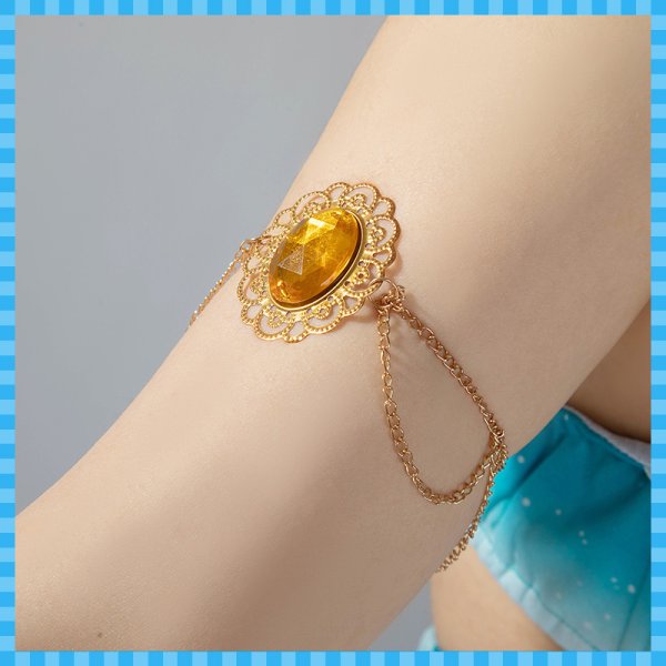 画像8: 【25％OFF】ウマ娘プリティーダービー 波間のエメラルド サイレンススズカ 水着 コスプレ衣装 (8)