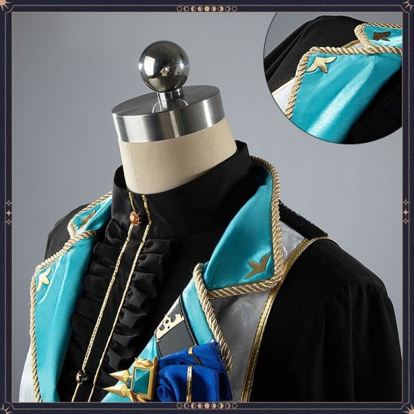 画像16: 【25%OFF】バーチャルYouTuber Vtuber 甲斐田 新衣装 コスプレ衣装(帽子付き) (16)