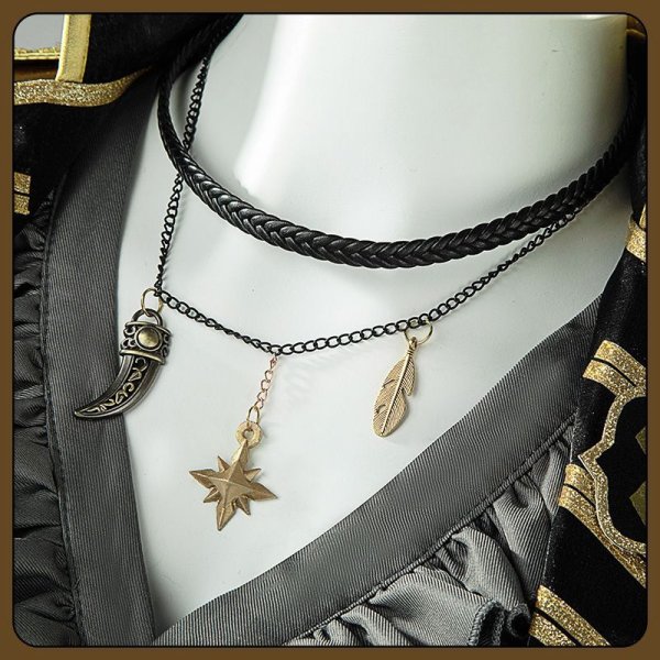 画像8: ツイステ風 ハロウィン ステージ・イン・プレイフルランド 〜踊る人形と幻の遊園地〜 レオナ コスプレ衣装 (8)