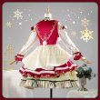 画像4: ウマ娘プリティーダービー [清らに星澄むスノーロリィタ] メジロブライト クリスマス衣装 コスプレ衣装 (4)
