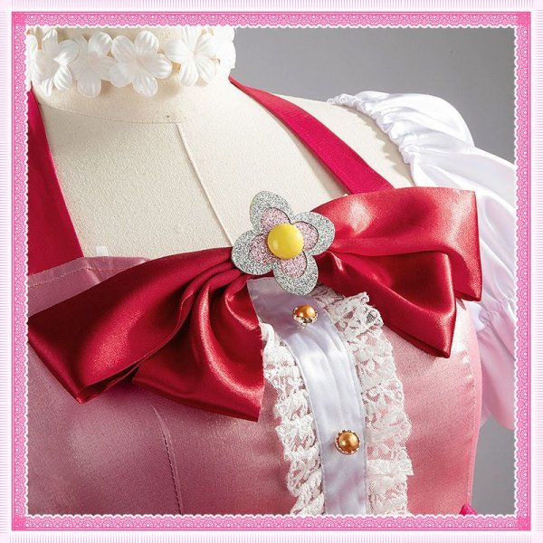 GO！プリンセスプリキュア 春野はるか キュアフローラ コスプレ衣装