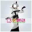 画像1: ポケモン コラボ Project VOLTAGE 18 Types/Songs あく使いのミク コスプレ衣装 (1)