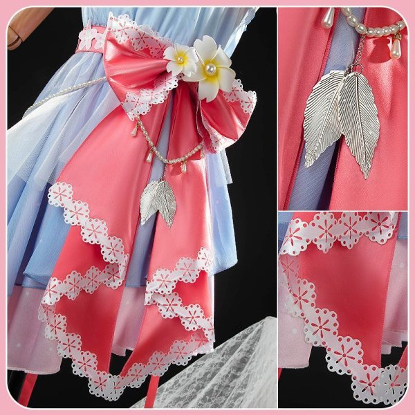 画像8: 【25％OFF】ウマ娘プリティーダービー [Fleur Enneig?e] サクラチヨノオー新衣装 コスプレ衣装 (8)