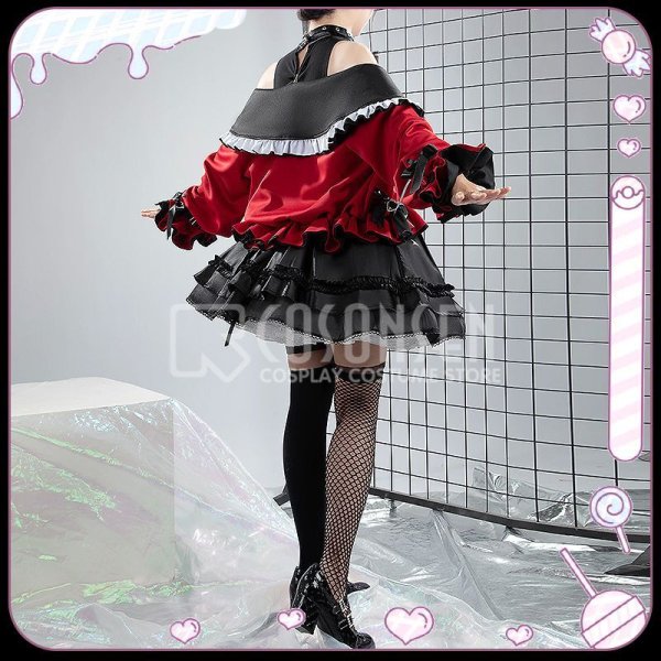 画像3: 【25％OFF】ホロライブ hololive 沙花叉クロヱ 新衣装 コスプレ衣装 (3)