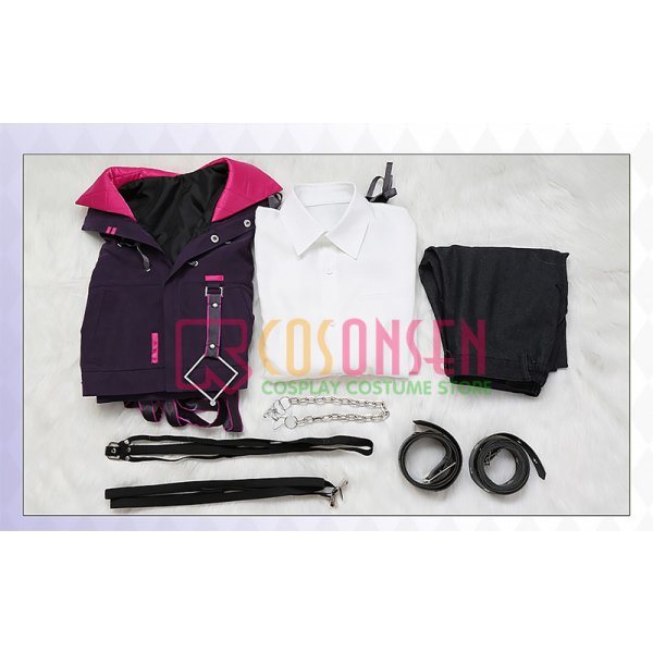 画像10: フラガリアメモリーズ 劣等感抱える努力家 KURODE クロード コスプレ衣装 (10)