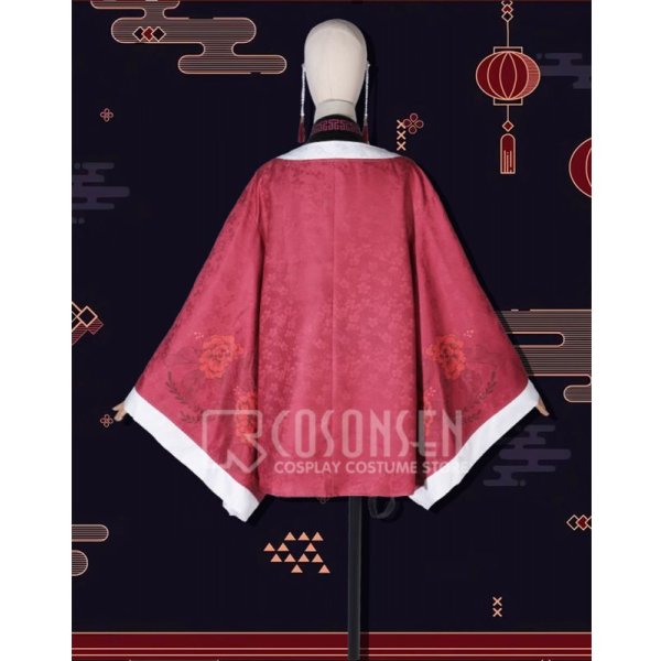 画像3: 【25%OFF】バーチャルYouTuber Vtuber Ange Katrina アンジュ・カトリーナ 中華風 新衣装 コスプレ衣装 (3)