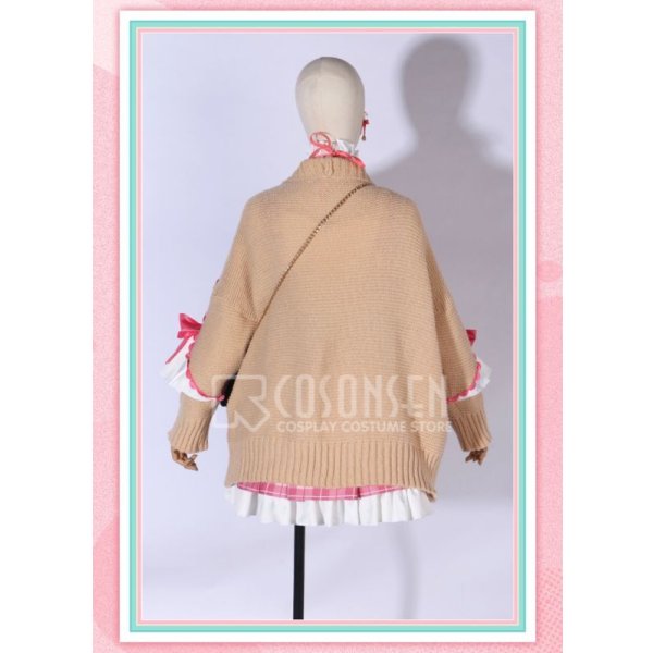 画像5: バーチャルYouTuber Vtuber Petra Gurin ペトラ・グリン 新衣装 格子縞 コスプレ衣装 (5)