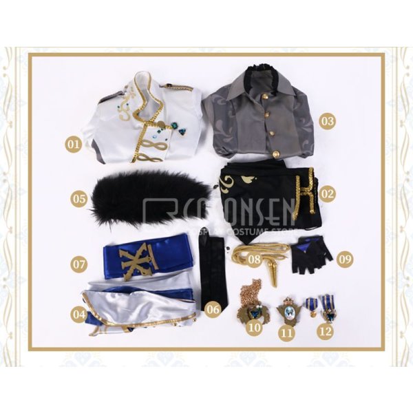 画像9: バーチャルYouTuber vtuber 叶 ChroNoiR新衣装 コスプレ衣装 (9)