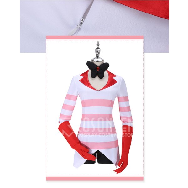 画像5: ハズビン・ホテル Angel Dust エンジェル・ダスト コスプレ衣装 (5)