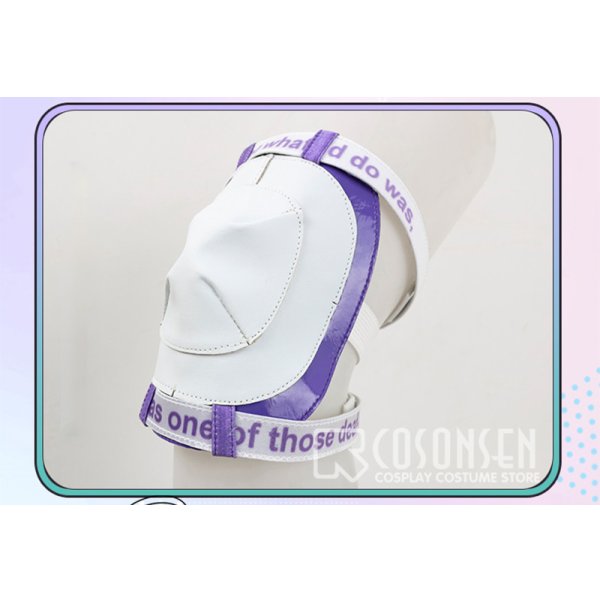 画像10: 【25%OFF】ホロライブ hololive 常闇トワ サイバー風 新衣装 コスプレ衣装 (10)