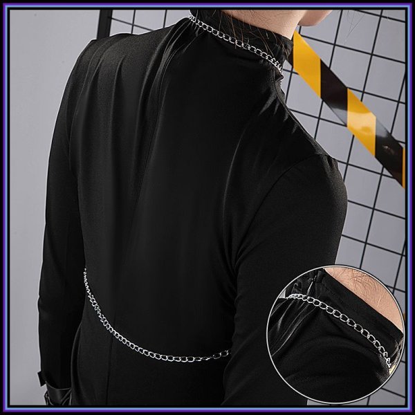 画像12: 【25%OFF】バーチャルYouTuber Vtuber 2時だとか 不破湊 バンド衣装 コスプレ衣装 (12)