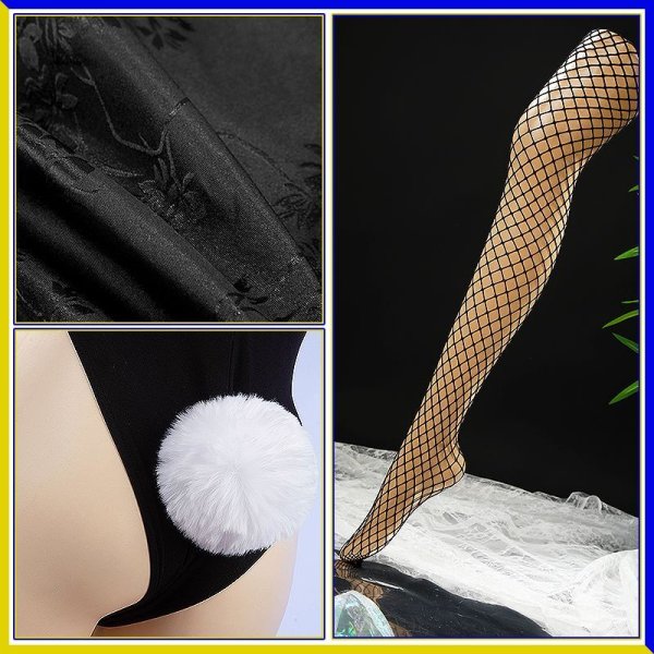 画像17: 【25％OFF】バーチャル YouTuber Vtuber 小柳 女体化 バニー衣装 S.C.R.E.A.M コスプレ衣装 (17)